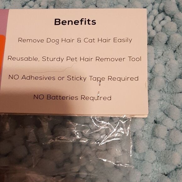 Nwt the Fur Fairy Pet Hair Roller and Glove. - Picture 3 of 4